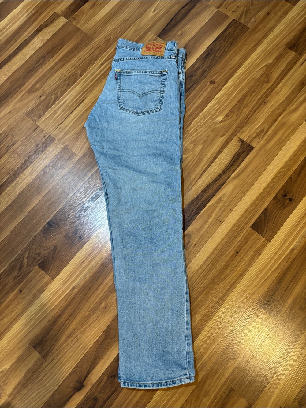 Levi's Men Straight Light Blue Jeans